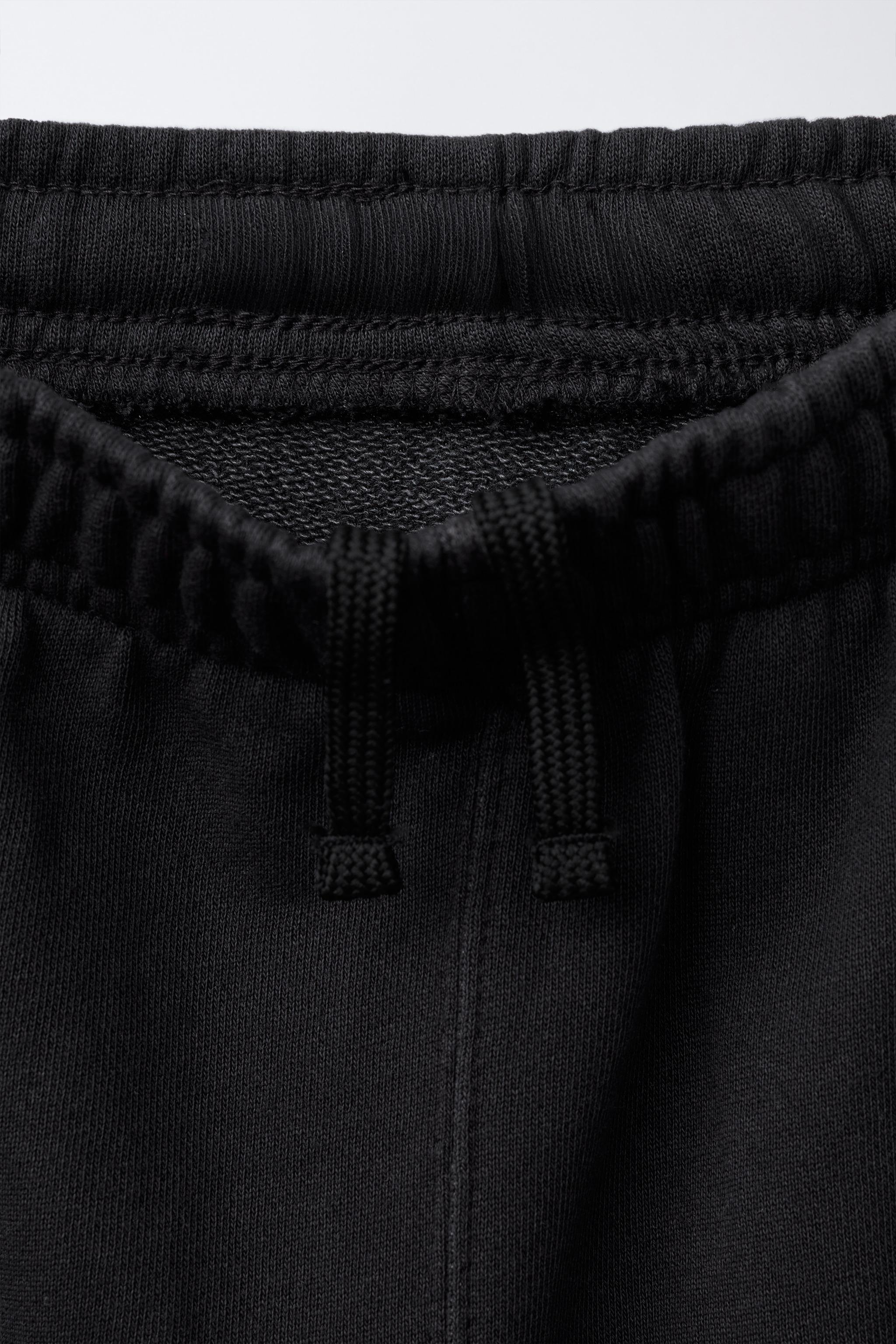 GARMENT DYED BARREL PLUSH PANTS